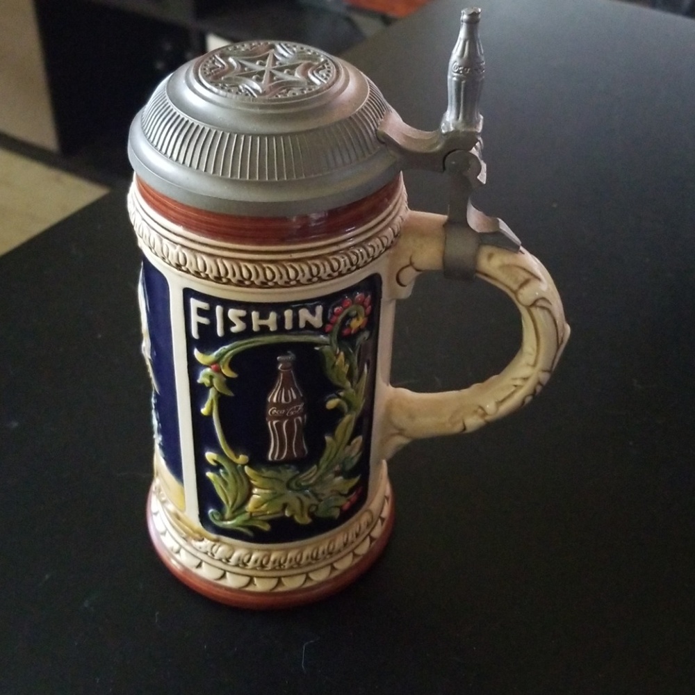 1987 Normal Rockwell CocaCola Beer Stein